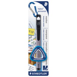 [000036549] Marker permanentni 1-2mm Triplus Staedtler 3452-9 BK crni blister!!