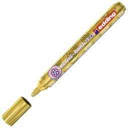 [000001774] Marker permanentni lakirajući 2-3mm Active Paint Edding 75 zlatni!!