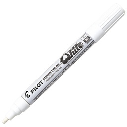 [000036579] Marker permanentni 2 mm okrugli vrh Super Color Pilot SC-W-M bijeli
