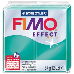 [000036636] Masa za modeliranje   57g Fimo Effect Staedtler 8020-504 prozirno zelena!!