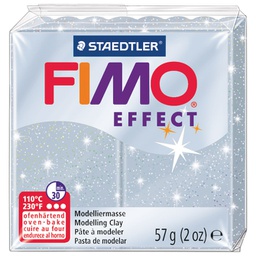 [000036642] Masa za modeliranje   57g Fimo Effect Staedtler 8020-812 glitter srebrna (nova š.000052499)!!