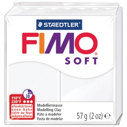 [000036643] Masa za modeliranje   57g Fimo Soft Staedtler 8020-0 bijela