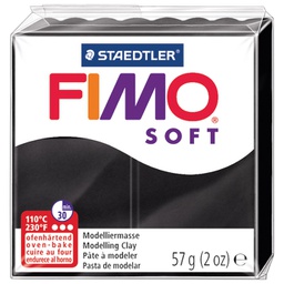 [000036663] Masa za modeliranje   57g Fimo Soft Staedtler 8020-9 crna