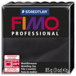 [000036691] Masa za modeliranje   85g Fimo Professional Staedtler 8004-9 crna!!