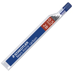 [000036726] Mine 0,5 mm 2B 1tuba Mars micro carbon Staedtler 250 05-2B