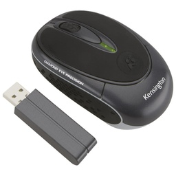 [000036749] Miš USB 3tipke bežični tanki Kensington Ci65 72267EU crno/sivi blister!!