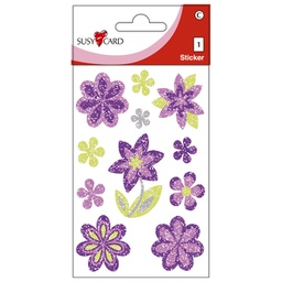 [000036775] Naljepnice dječje-glitter cvjetovi Herlitz 11311511 blister!!