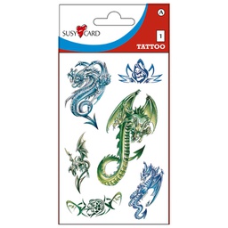 [000036787] Naljepnice dječje-Tattoo zmajevi Herlitz 11258837 blister!!