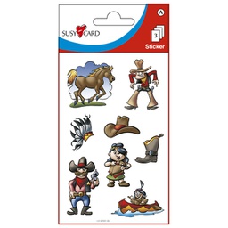 [000036812] Naljepnice dječje kauboji Herlitz 11258787 blister!!