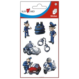[000036826] Naljepnice dječje policajci Herlitz 11258910 blister!!