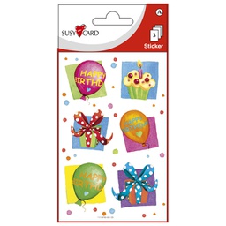 [000036857] Naljepnice ukrasne birthday party Herlitz 11259793 blister!!
