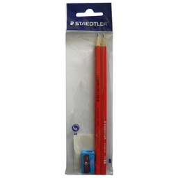 [000037114] Olovka grafitna HB Minerva+šiljilo pk2 Staedtler 130 60-2BŠ blister!!