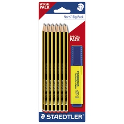[000037125] Olovka grafitna HB Noris pk12+signir 364 žuti Staedtler blister!!