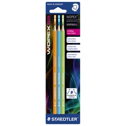 [000037148] Olovka grafitna HB Wopex Neon pk3 Staedtler 180F BK3-2!!