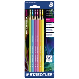 [000037149] Olovka grafitna HB Wopex Neon pk6 Staedtler 180F BK6 blister!!