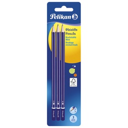 [000037162] Olovka grafitna HB/B/2B Standard pk3 Pelikan 807418 blister