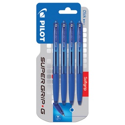 [000037272] Olovka kemijska Super Grip G Retractable pk4 Pilot plava blister