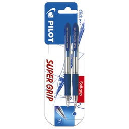 [000037284] Olovka kemijska Super Grip pk2 Pilot BPGP-10R-F plava/plava blister