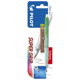 [000037354] Olovka tehnička 0,5 mm Super grip Neon+mina Pilot sortirano blister