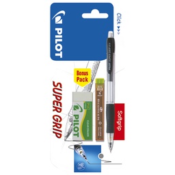 [000037359] Olovka tehnička 0,5 mm Super grip+gumica+mina Pilot sortirano blister!!
