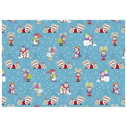 [000037406] Papir ukrasni rola 70x200cm Snow&Fun Herlitz 11427366!!