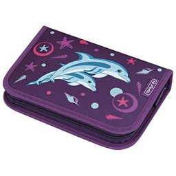 [000037503] Pernica puna 1zip 2preklopa Dolphin Herlitz 50008360!!