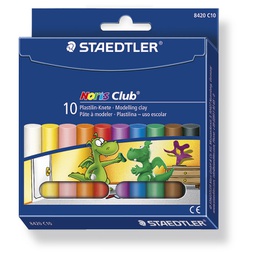 [000037839] Plastelin 10boja Noris Staedtler 8420 C10 blister!!