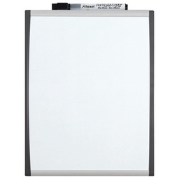 [000037853] Ploča magnetna  21,5x28 cm crni/srebrni okvir Nobo 1903778 bijela