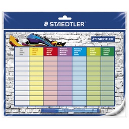 [000037903] Ploča samoljepljiva sa rasporedom sati+marker Staedtler 641 SP2 blister!!