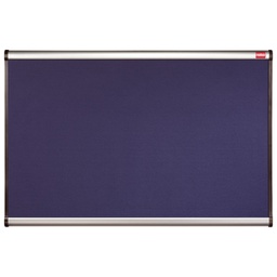[000037907] Ploča pluto/tkanina mesh 90x60cm jednostrana aluminijski okvir Nobo QBPM9060B plava!!