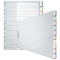 [000037934] Pregrada plastična A4 10L sa euro mehanikom Leitz 12700000 siva!!