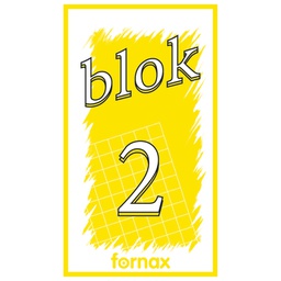[000001923] Blok za bilješke  65x115 mm 50L br.2 Fornax