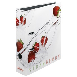 [000037989] Registrator A4 široki samostojeći maX.file Fresh Fruits jagoda Herlitz 11305984!!