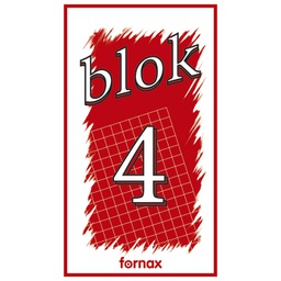 [000001995] Blok za bilješke  90x160 mm 50L br.4 Fornax