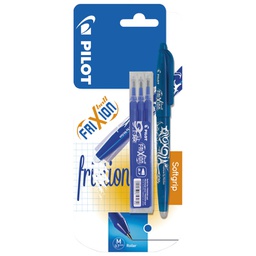 [000038090] Roler gel 0,7mm Frixion piši-briši+refili 3/1 Pilot plavi blister