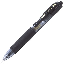 [000038131] Roler gel grip 0,7 mm G2 Pixie Pilot BL-G2-XS7-B crni