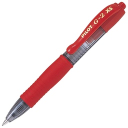 [000038136] Roler gel grip 0,7 mm G2 Pixie Pilot BL-G2-XS7-R crveni