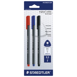 [000038197] Roler 0,3mm Triplus Staedtler 403-SBK3D 3boje blister!!