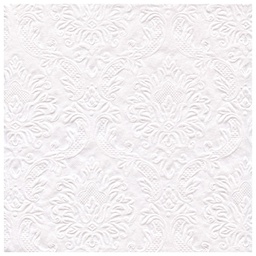 [000038390] Salvete troslojne 33x33cm pk16 embossed Herlitz 11365350 bijele!!