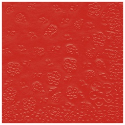[000038391] Salvete troslojne 33x33cm pk16 embossed Herlitz 11375078 crvene!!