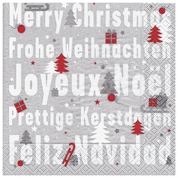 [000038425] Salvete troslojne 33x33cm pk20 Noel Herlitz 40023694!!