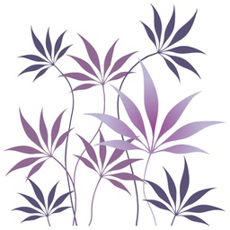 [000038430] Salvete troslojne 33x33cm pk20 Purple fern Herlitz 11236445!!