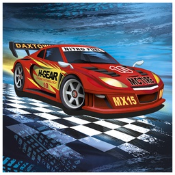 [000038440] Salvete troslojne 33x33cm pk20 Super racer Herlitz 11449584!!