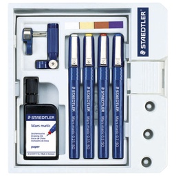 [000038471] Set pera Marsmatic 0,25-0,7mm Staedtler 700 S4 M