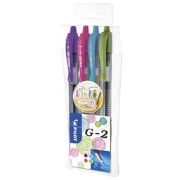 [000038475] Roler gel grip 0,7mm G2 Fun pk4 Pilot sortirano blister!!