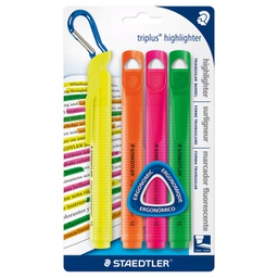 [000038540] Signir 2-5mm pk4 Triplus Staedtler 3654-S BK4 sortirano blister!!