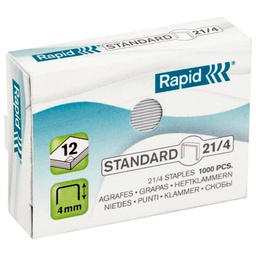 [000038576] Spajalice strojne br.21/4 pk1000 Standard Rapid 24867600!!