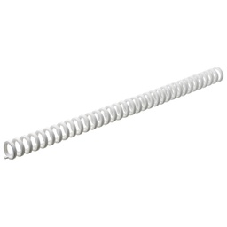 [000038617] Spirala plastična klik fi- 8 mm pk50 GBC 388002E bijela