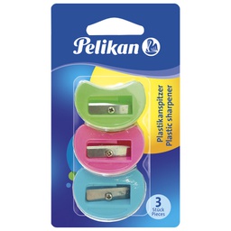[000038852] Šiljilo pvc model 101 pk3 Pelikan 700184 blister!!
