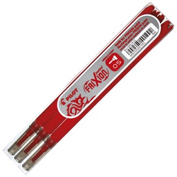 [000039304] Uložak za roler 0,5 mm Frixion Point piši-briši pk3 Pilot BLS-FRP5-R-S3 crveni